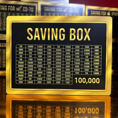 100,000 PKR Wooden Money Saving Box