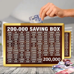 200k Money Saving Box